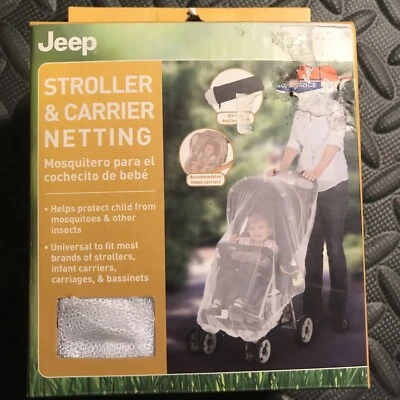 Jeep Mosquito Net for Strollers, Mosquito Net for Car Seat and Infant Carrier... - Image 1 of 4