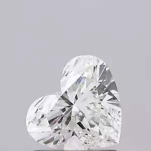1.25ct Heart Cut Lab-grown Diamond IGI Certified E Colour VS1 Clarity - Picture 1 of 5