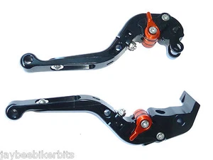 KTM 990SMR 990SMT 2009-2013 BRAKE & CLUTCH BLACK FOLDING LEVERS RACE TRACK TS76 - Picture 1 of 12