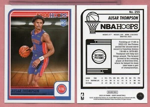Ausar Thompson 2023-24 Panini NBA Hoops Rookie RC Pistons #255 - Picture 1 of 1