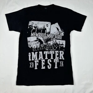 Camisa Memphis May Fire Bless The Fall Fit For A King iMatter Fest 2016 Adulto S - Imagen 1 de 6