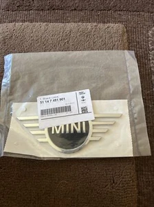ORIGINALE MINI COUNTRYMAN F60 emblema bagagliaio posteriore numero di parte:51147481901 - Foto 1 di 2
