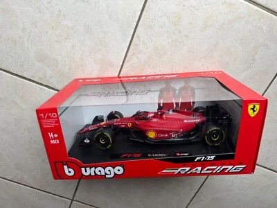 BBurago Ferrari F1-75 #16 Charles Leclerc 2022 1:18 - Immagine 1 di 4