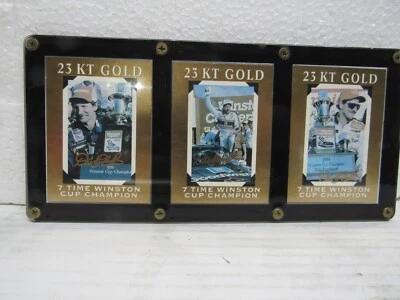 Dale Earnhardt #3 Classic 3 Card Set 23 KT Gold 1995 Cards W/ Display - Image 1 of 4