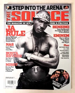 The Source Magazine #161 February 2003 Ja Rule Nas Eminem Benzino Free Poster - Picture 1 of 3