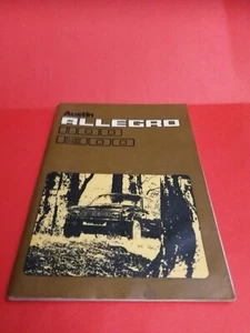 Austin Leyland ALLEGRO 1100 - 1300 Libretto Uso e Manutenzione Originale - Foto 1 di 6