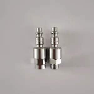 1/4" SWIVEL QUICK CONNECT HOSE COUPLING MALE 10 pc. AIR COMPRESSOR - Picture 1 of 3