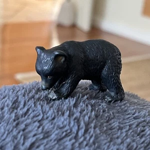 Schleich BLACK BEAR CUB Baby 2002 Retired Figure Animals Mini - Picture 1 of 5