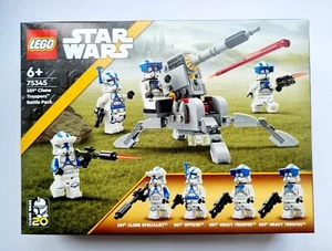 NUEVO LEGO 75345 STAR WARS 501ST CLON TROOPER BATTLEPACK SIN MINIFIGURAS JUEGO SOLAMENTE - Imagen 1 de 5