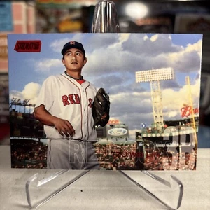 2018 Topps Stadium Club Tzu-Wei Lin RARE Red Foil Color Match ⭐️ MINT - Picture 1 of 2