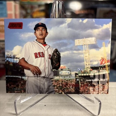 2018 Topps Stadium Club Tzu-Wei Lin RARE Red Foil Color Match ⭐️ MINT - Image 1 of 2