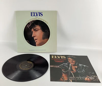 Elvis Volume 2 Legendary Performer Vinyl Record Album LP Music Vintage RCA 1976 Foto 1 de 4