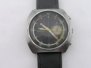 Vintage Longines Nonius Fly Back Chronograph Watch 8225-1 17j Cal 538 as Shown - Picture 1 of 8