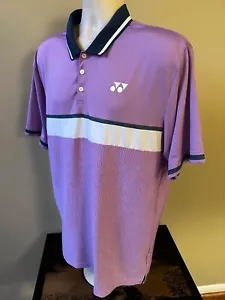 Yonex Men's Badminton Pickleball Tennis Active Wear Polo Shirt (2XL) - Picture 1 of 6