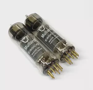 M. Pair E80CC Gold Pins NOS Mullard Made By Philips Holland Valve Tubes - Picture 1 of 1