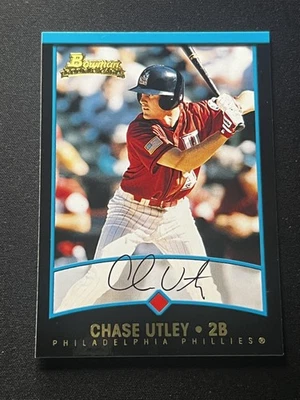 Bowman Draft Picks & Prospects 2001 #BDP69 Chase Utley Foto 1 de 2