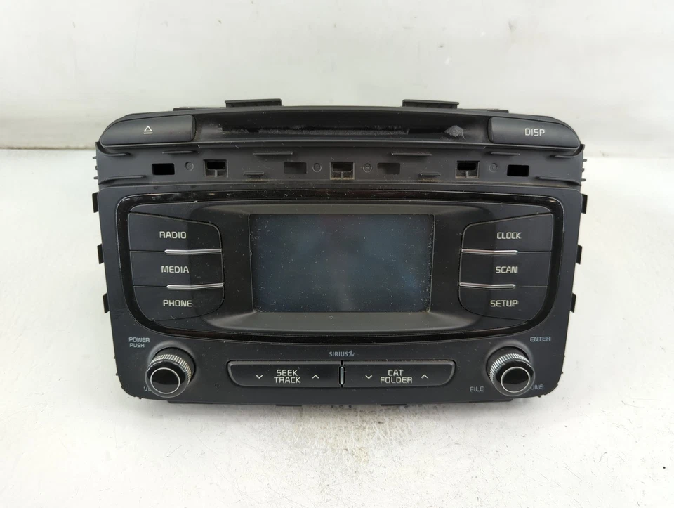 Receptor de rádio 2016-2018 Kia Sorento Am Fm CD player WKY8D - Imagem 1 de 4