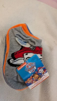 Paquete de 8 pares de calcetines Paw Patrol Kids No Show talla S 4,5-8,5 Foto 1 de 3
