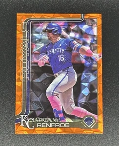 2025 Topps Series 2 Hunter Renfore Orange Diamante /25 - Bild 1 von 2