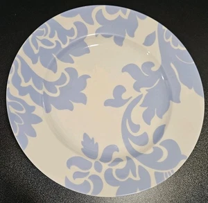 Juego de 4 platos de cena Martha Stewart Lisbon Blue Scroll 11 pulgadas - Imagen 1 de 5