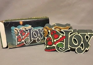 JASCO Tidings Of Christmas Bayberry Candle #533 Joy - Picture 1 of 6