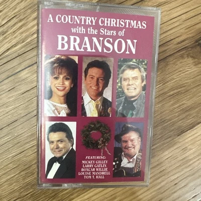 A Country Christmas With The Stars Of Branson Cassette Tape Tested Working VTG  — 第 1/4 张图片