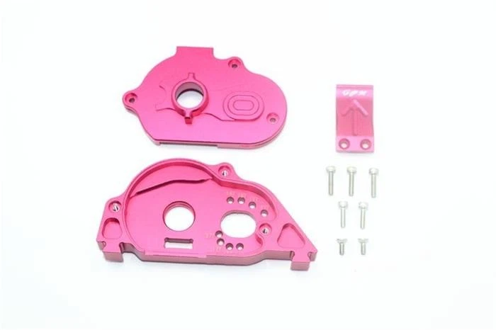 GPM Arrma Granite Aluminium Fixation Du Moteur Et Hz-Abdeckung Rouge / - Photo 1/1