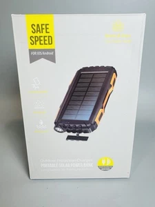 Solar Charger Power Bank 42800mAH Long Battery Life Flashlight Edition - Picture 1 of 7