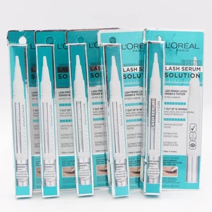 L'Oreal Lash Serum Solution 5 Pack Suitable for Sensitive Eyes Apply Day & Night - Picture 1 of 2