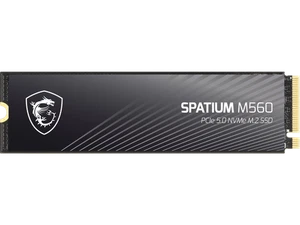 MSI SPATIUM M560 PCIe 5.0 NVMe M.2 1TB Solid State Drive (SSD) - SM560N1TB - Picture 1 of 5