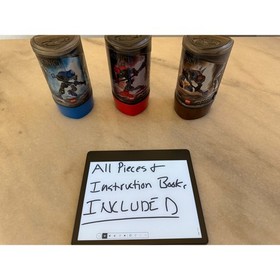 Lego Bionicle:Guurahk, Turahk, Panrahk (8587,90,92)Rahkshi Canister Only - Set 5