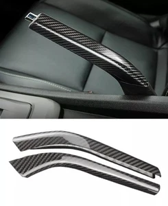 CUBIERTA DE FRENO DE MANO DE FIBRA DE CARBONO REAL PALANCA DE CAMBIOS DE ESTACIONAMIENTO CHEVROLET CAMARO 2010-2015 - Imagen 1 de 6