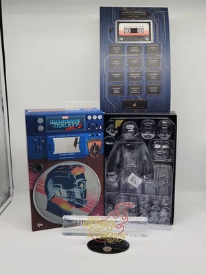 Hot Toys MMS421 GOTG Vol. 2 Star Lord 1/6 action figure's Empty Art Box Only  - Image 1 of 4