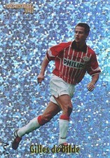 012 PICTURE GILLES # BELGIUM PSV.EINDHOVEN METAL STICKER PANINI VOETBAL 98