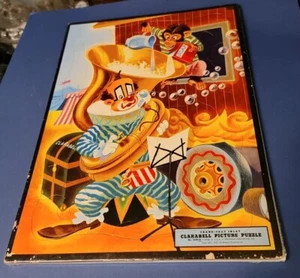 Vtg 1953 WHITMAN CLARABELL Frame Tray Puzzle Bright - Picture 1 of 3