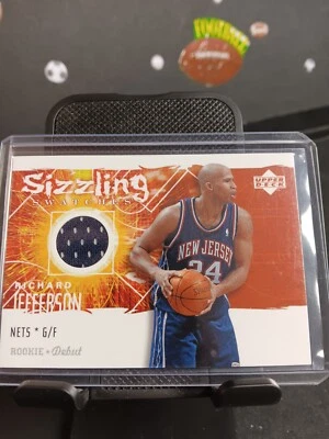 2005-06 Upper Deck Rookie Debut Sizzling Swatches Richard Jefferson #Ss-Rj - Image 1 of 2