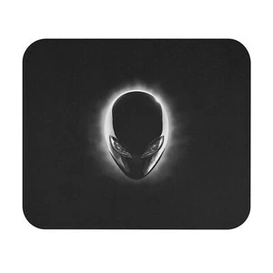 Alienware Eclipse Head Motto Schwarz Gaming Mauspad (Rechteck) - Bild 1 von 5