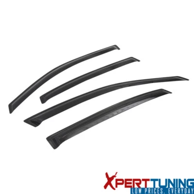 Fits 2000-2005 Chevrolet Impala Window Visors Vent Rain Guard Shield Acrylic 4PC — 第 1/4 张图片