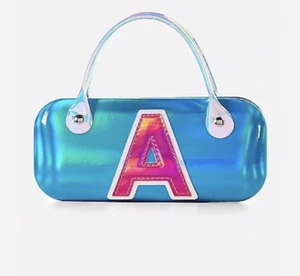 Justice Holo Initial C Sunglasses Case New with Tags - Picture 1 of 5