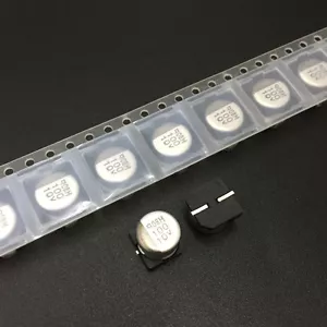 100uF 10V Nippon NCC MVH 8x6mm 10V100uF SMD High heat resistance Capacitor - Picture 1 of 2