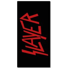 Slayer Towel/ Beach Towel/Bath Towel Logo Approx. 59 1/8X29 1/2in New + Original