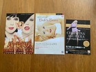 Christina Aguilera JAPAN CD promo flyer x2 BACK to BASICS / BURLESQUE RARE