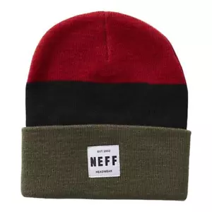 Neff Lawrence Big Bold Beanie Black - Picture 1 of 1