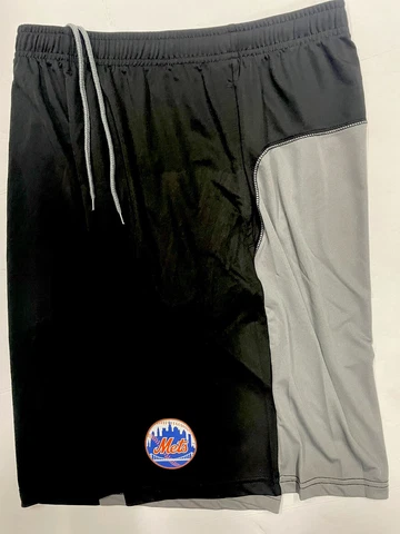 NEW YORK METS MLB MENS MAJESTIC 2 TONE PERFORMANCE SHORTS DRI FIT  NEW Cover