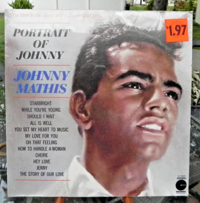 Johnny Mathis - Portrait of Johnny SEALED LP Columbia LE 10003 - Image 1 of 4