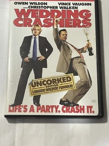 Wedding Crashers - Uncorked (Unrated Full Screen Edition) - DVD - VERY GOOD - Picture 1 of 1