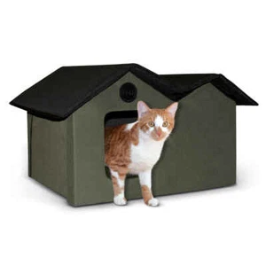 K&H Pet Products Casa para Gatitos Exterior Sin Calefacción Extra Ancha - Imagen 1 de 1