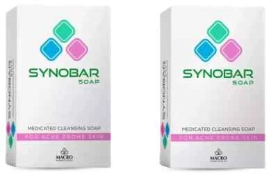 6 Packs Synobar Soap cleansing and purifying acne prone skin 6 X 100 gm - Image 1 of 4