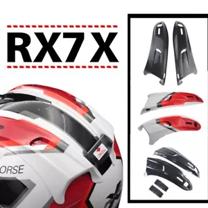 Motorcycle RearHelmet Spoiler Cover For Arai RX7X RX-7X RR5 VZ-Ram RX7V RX7 GP - Foto 1 di 19