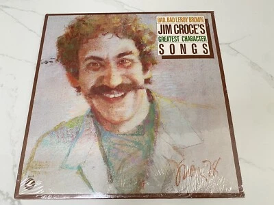 NEW/Sealed JIM CROCE "Greatest Character Songs" 1978 LP Lifesong JZ 35571 Folk - Image 1 of 4